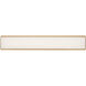 Panna LED 18 inch Satin Brass Vanity Light Wall Light