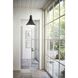 Oliver 1 Light 14.25 inch Black with Heritage Brass Indoor Pendant Ceiling Light