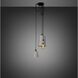 Hooked 3.0 LED 8.27 inch Stone / Steel Pendant Ceiling Light, Mix