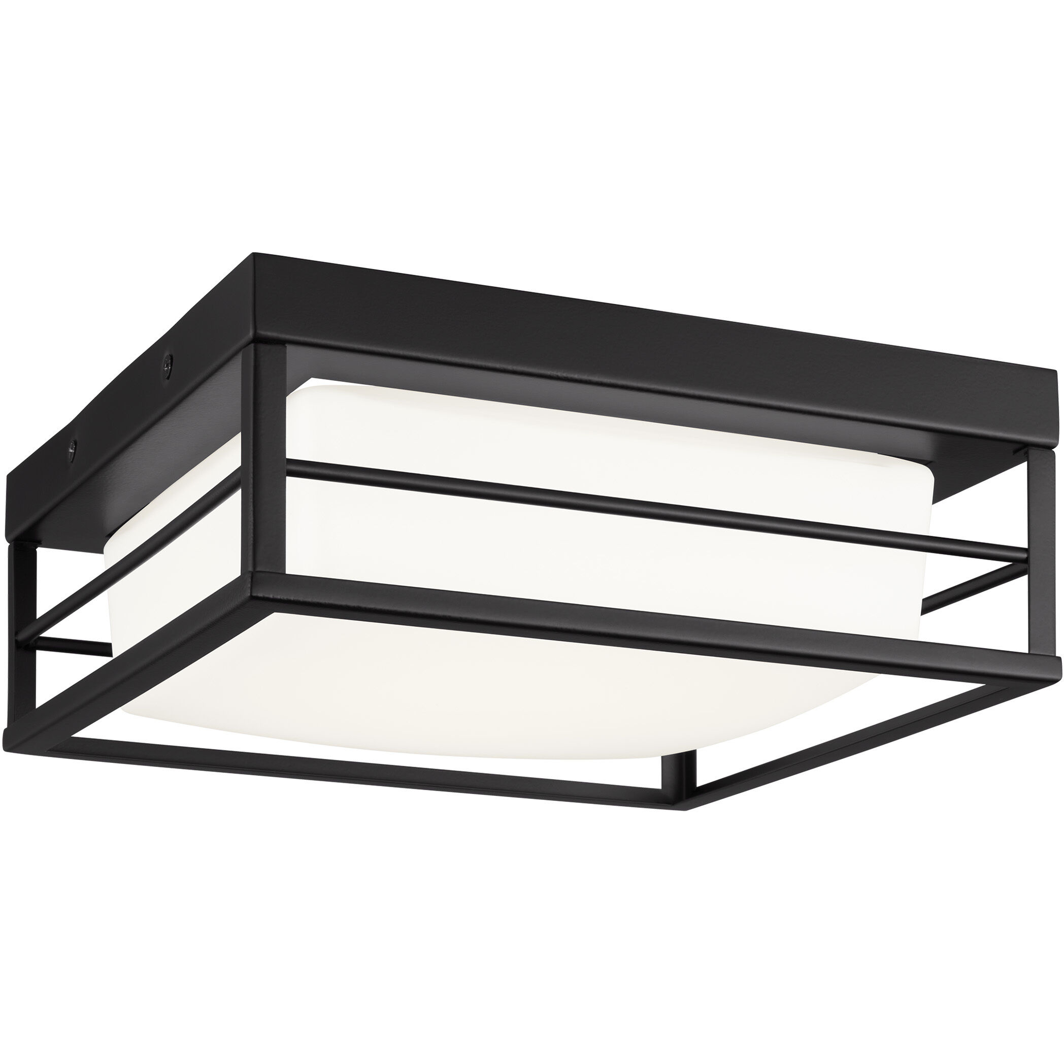 Dearborn LED 10 inch Midnight Black Ceiling Flush Mount Ceiling Light