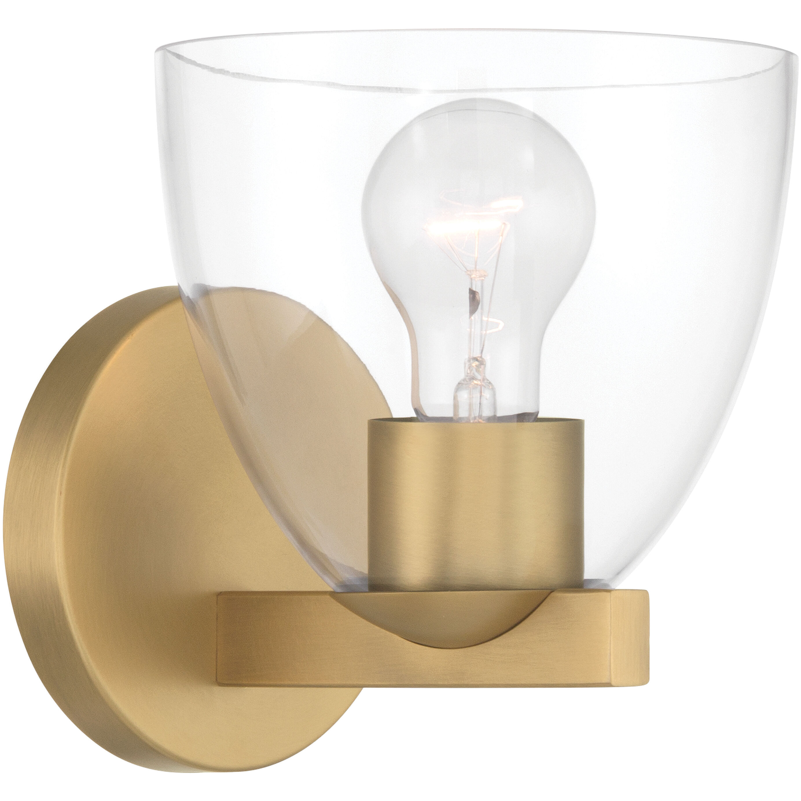 Noellea 1 Light 6.5 inch Legacy Brass Bath Sconce Wall Light