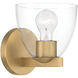 Noellea 1 Light 6.5 inch Legacy Brass Bath Sconce Wall Light