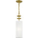 Brookdale 1 Light 5.13 inch Soft Gold Mini Pendant Ceiling Light