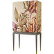 Bouquet Bar Cabinet, Wooden