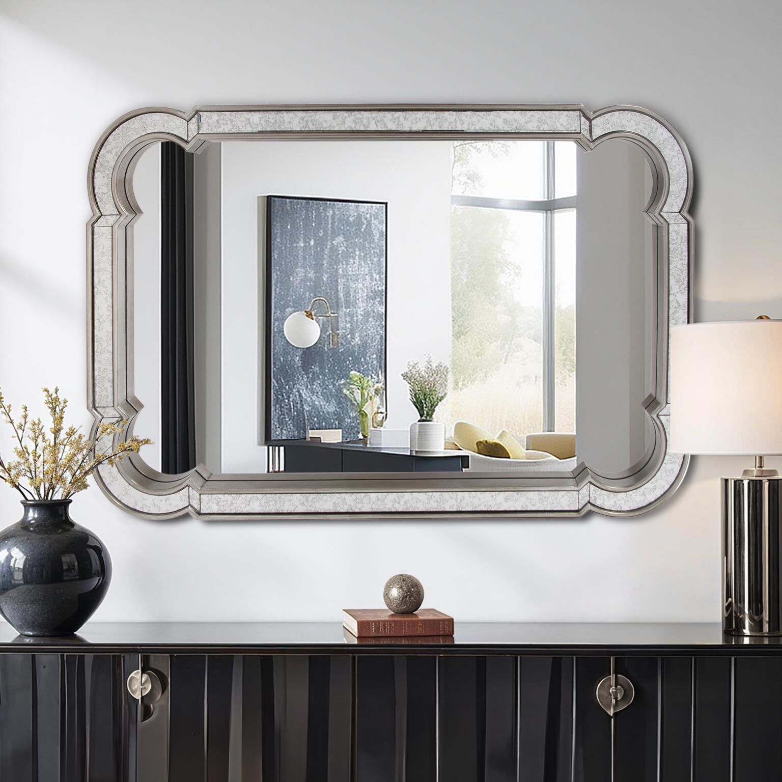 Artemis 36 X 24 inch Champagne Mirror