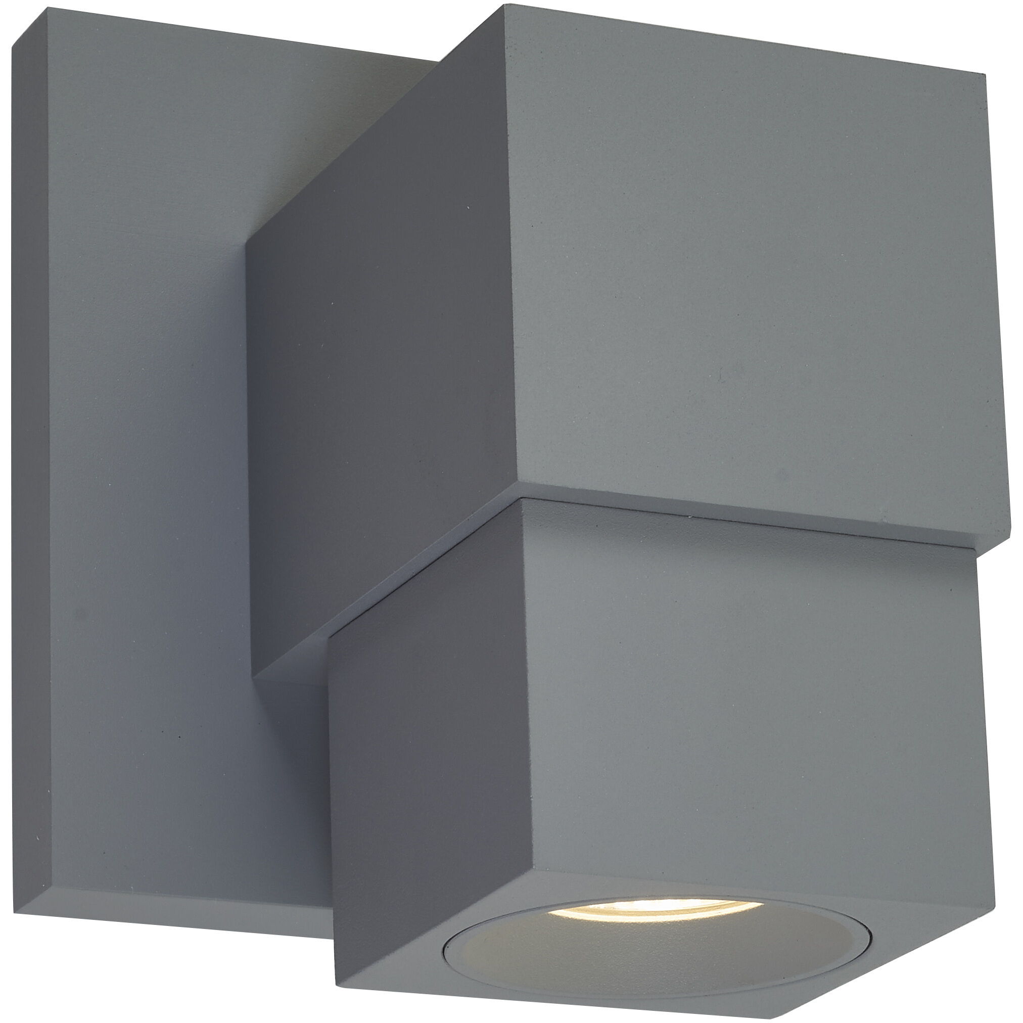 Optics LED 4 inch Silica Outdoor Wall Light