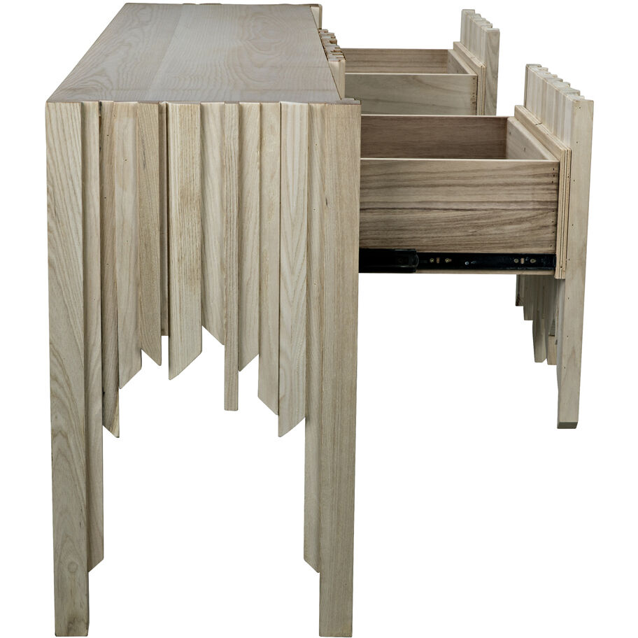 Desdemona 76 X 18.5 inch Bleached Sideboard, 3 Drawers