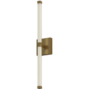 Blade 24.13 inch Brushed Gold Bath Vanity Wall Light