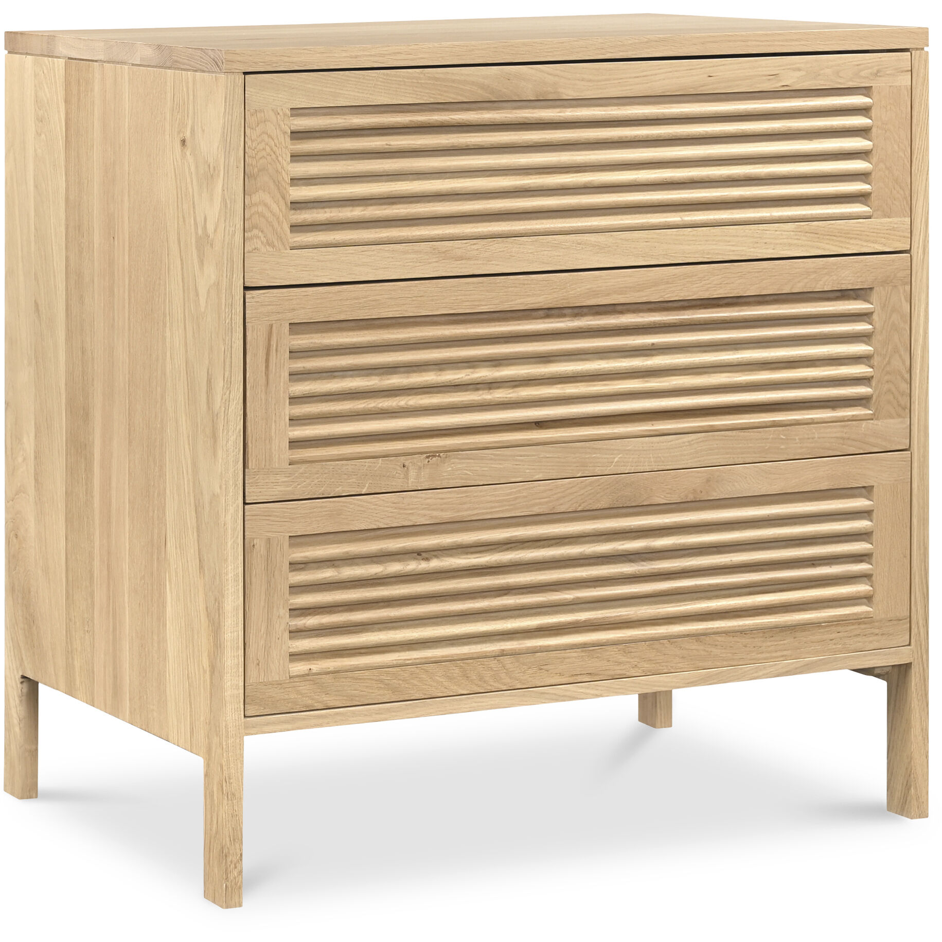 Teeda Natural Dresser, Nightstand