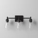 Westin 3 Light 23 inch Matte Black Bath Bar Wall Light