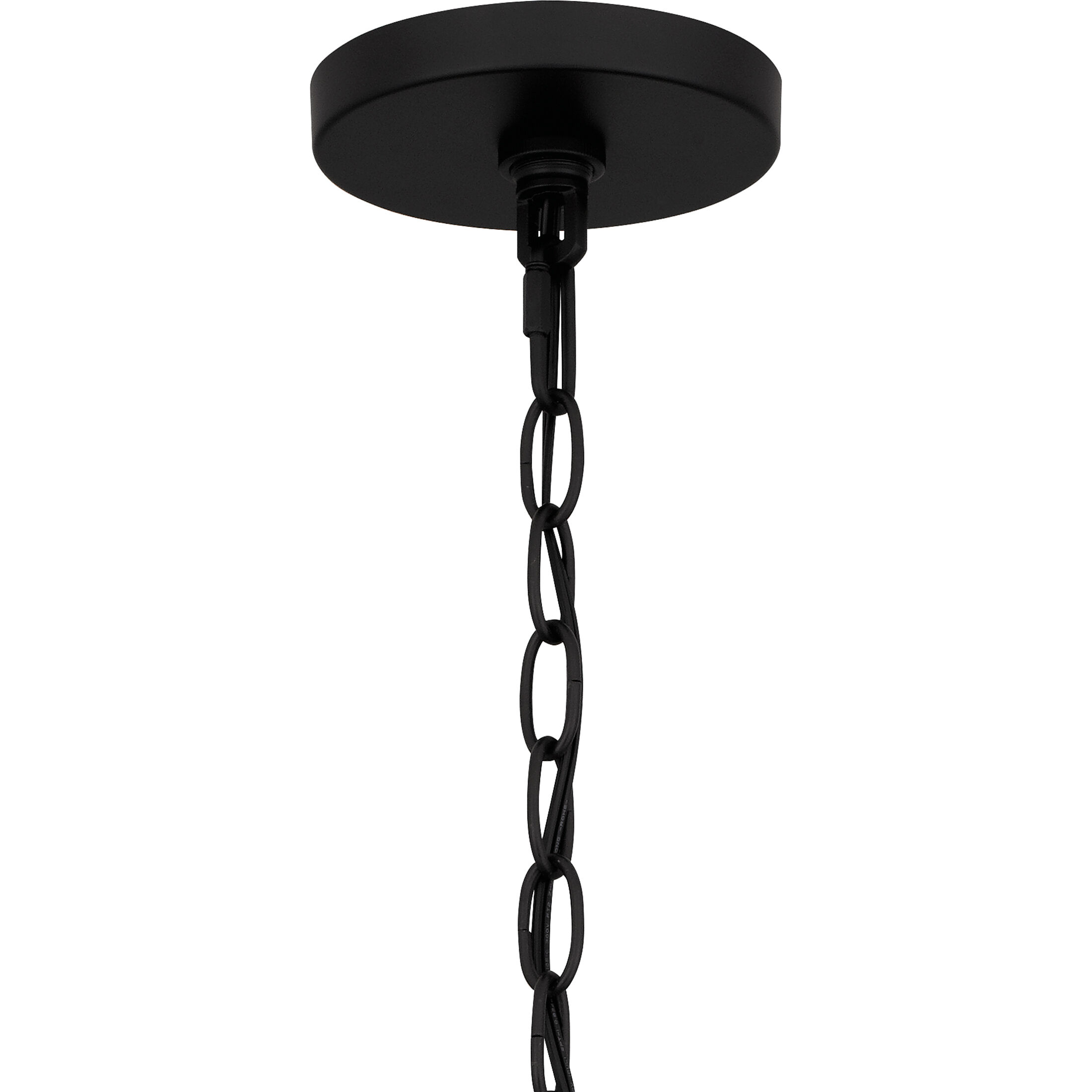 Teton 5 Light 20 inch Matte Black Pendant Ceiling Light
