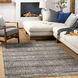 Cozy 84 X 63 inch Taupe Rug, Rectangle