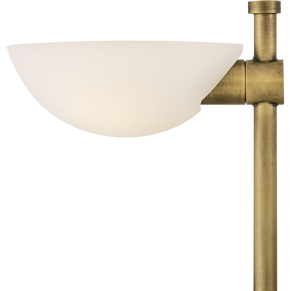 Merit 1 Light 5 inch Heritage Brass Sconce Wall Light