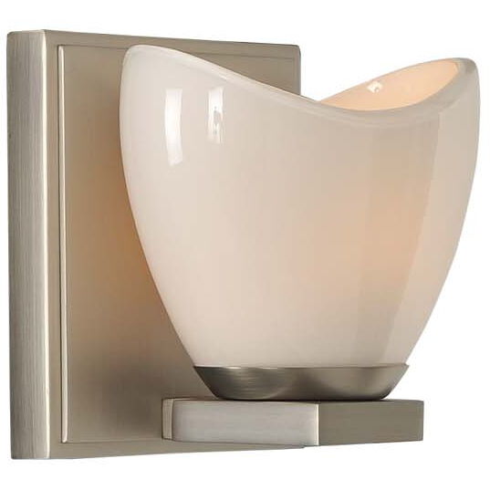 Vero LED 5.5 inch Satin Nickel Bath Vanity Wall Light