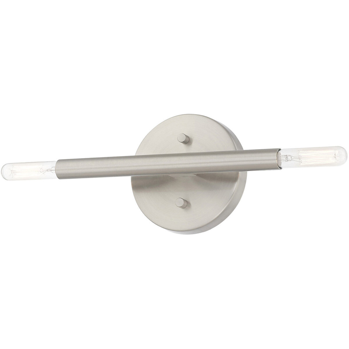 Copenhagen 2 Light 5 inch Brushed Nickel ADA ADA Wall Sconce Wall Light