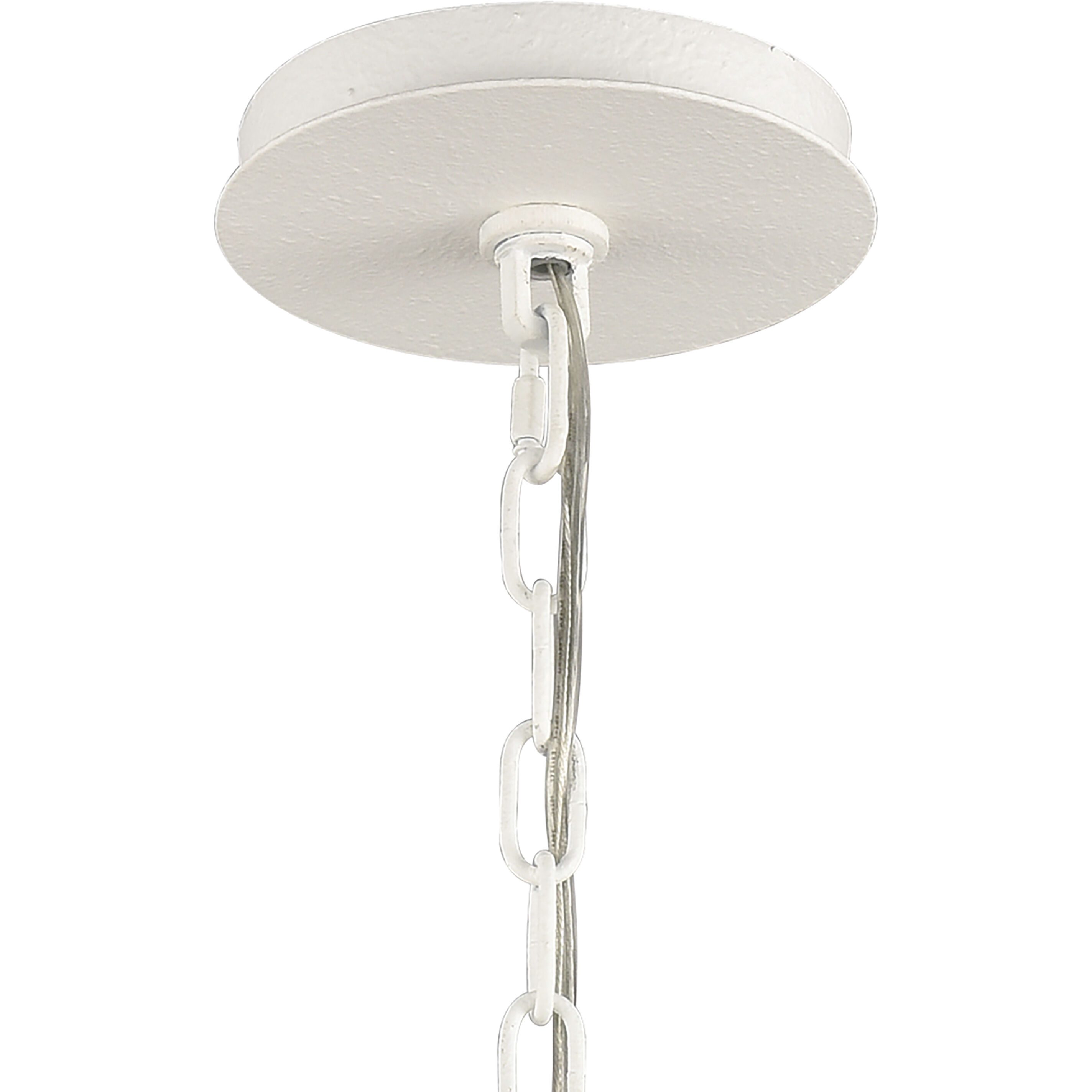 Sea Urchin 4 Light 20 inch White Coral Chandelier Ceiling Light