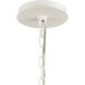 Sea Urchin 4 Light 20 inch White Coral Chandelier Ceiling Light