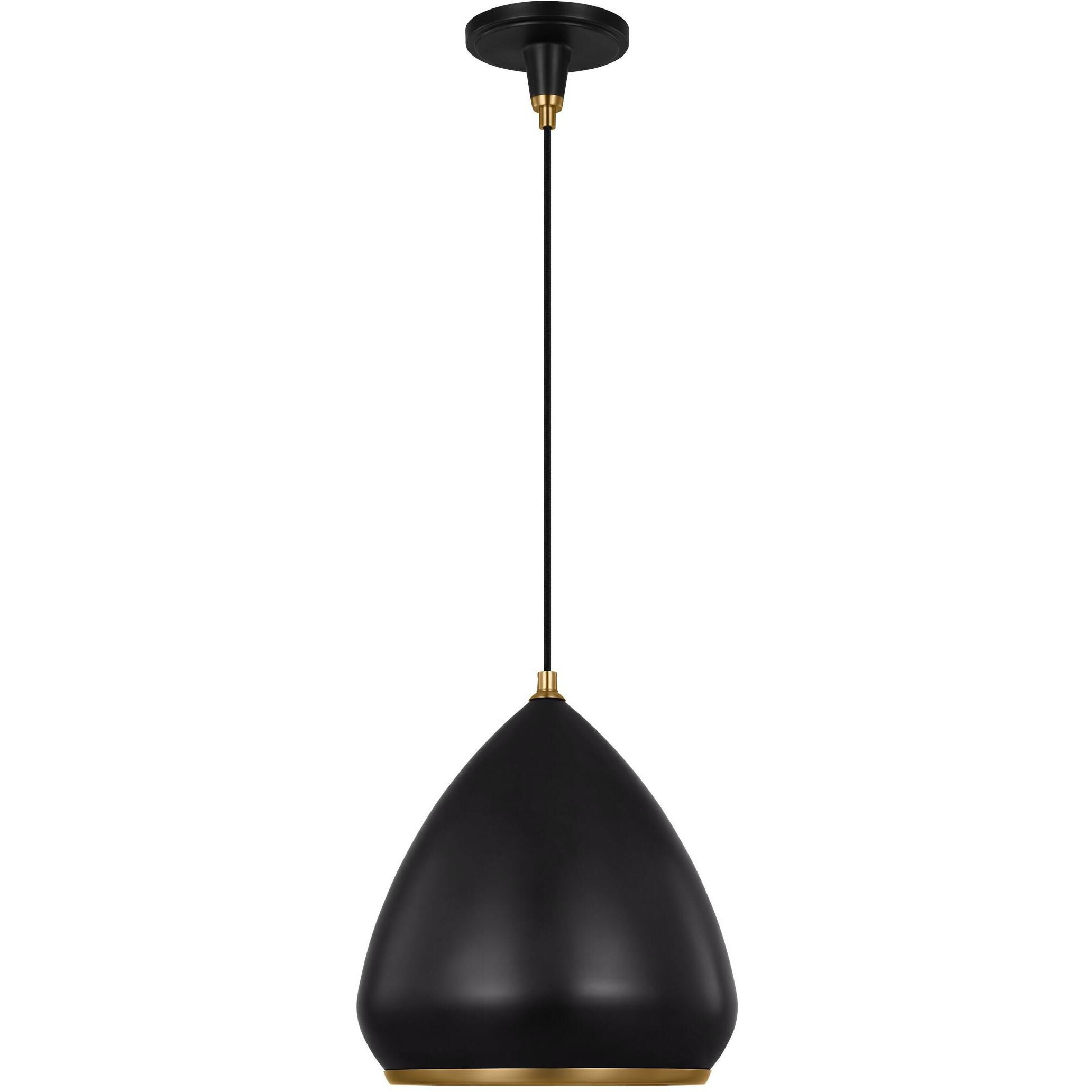 TOB by Thomas O'Brien Clasica 1 Light 13 inch Aged Iron Pendant Ceiling Light