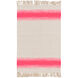 Shine 120 X 96 inch Bright Pink, Khaki Rug