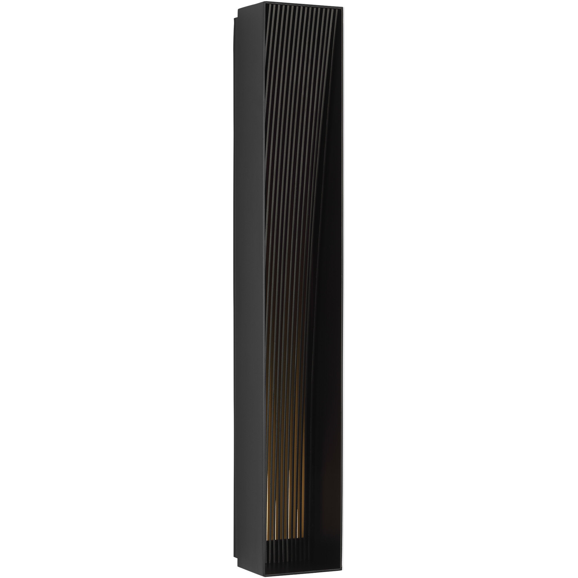 Mick De Giulio Strum LED 28.1 inch Outdoor Black Outdoor Wall Light