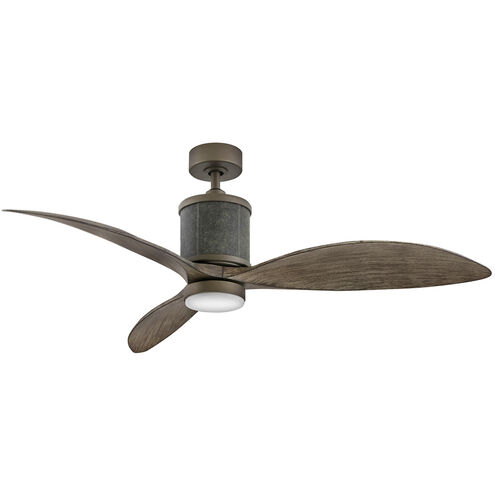 Merrick 60 inch Metallic Matte Bronze with Driftwood Blades Ceiling Fan