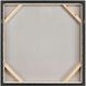 Remembrance Light Blue with Cream and Silver Framed Wall Art