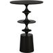 Flight 23.5 X 16 inch Satin Black Accent Table