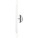 Monaco 2 Light 5 inch Polished Chrome ADA ADA Sconce Wall Light
