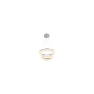 Orbit LED 24 inch Chrome Chandelier Ceiling Light