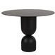 Wanda 39.5 X 39.5 inch Matte Black Dining Table