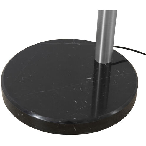 Rancho Mirage 87 inch 100.00 watt Satin Nickel Arc Floor Lamp Portable Light