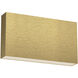 Mica LED 9.88 inch Brushed Gold ADA Wall Sconce Wall Light