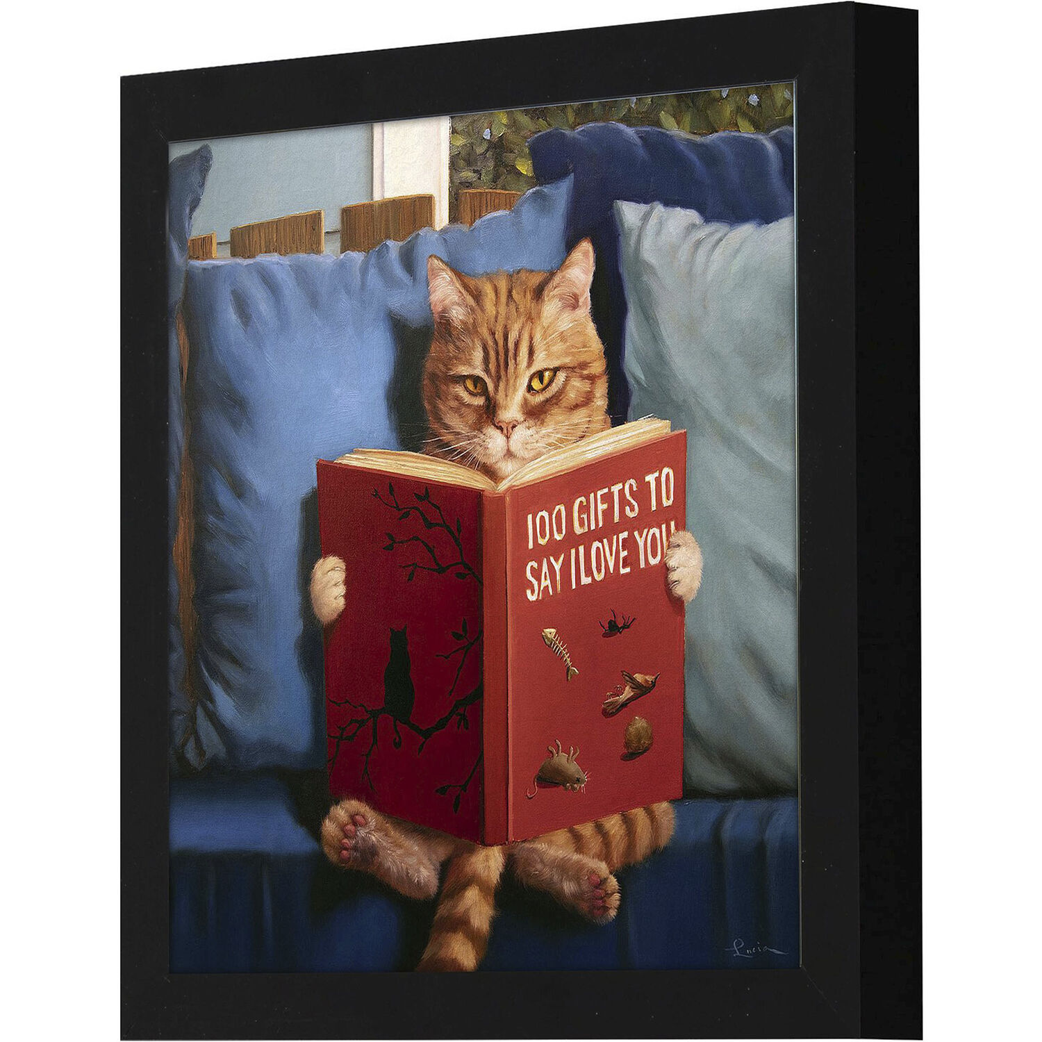 Love Language 11 X 11 inch Non-Glass Framed Art, Propac