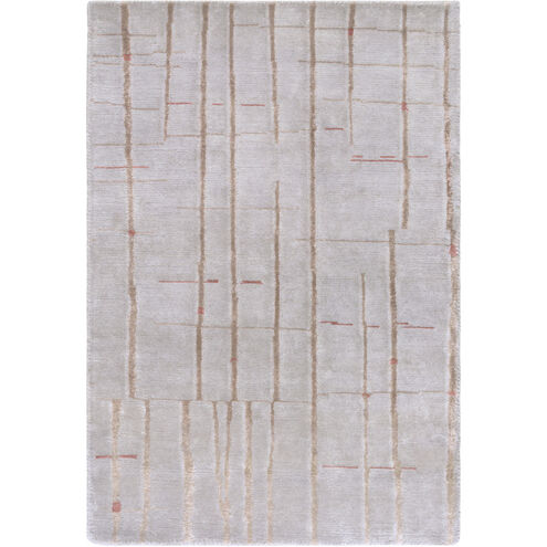 Shibui 72 X 48 inch Camel/Burnt Orange Rugs, Semi-Worsted New Zealand Wool and Viscose