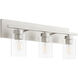 Carter 3 Light 22 inch Satin Nickel Vanity Light Wall Light