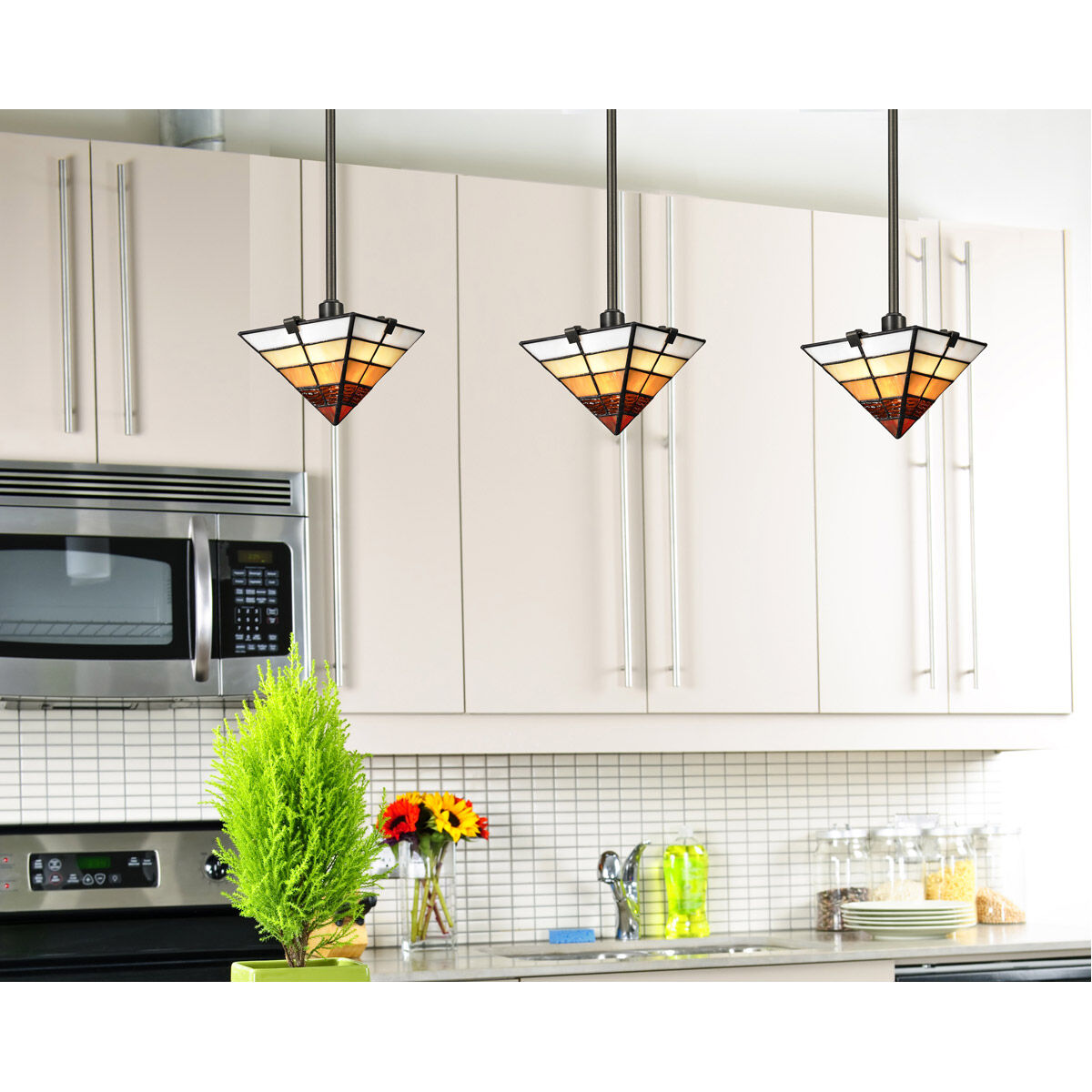 Springdale 1 Light 6 inch Dark Bronze Mini Pendant Ceiling Light