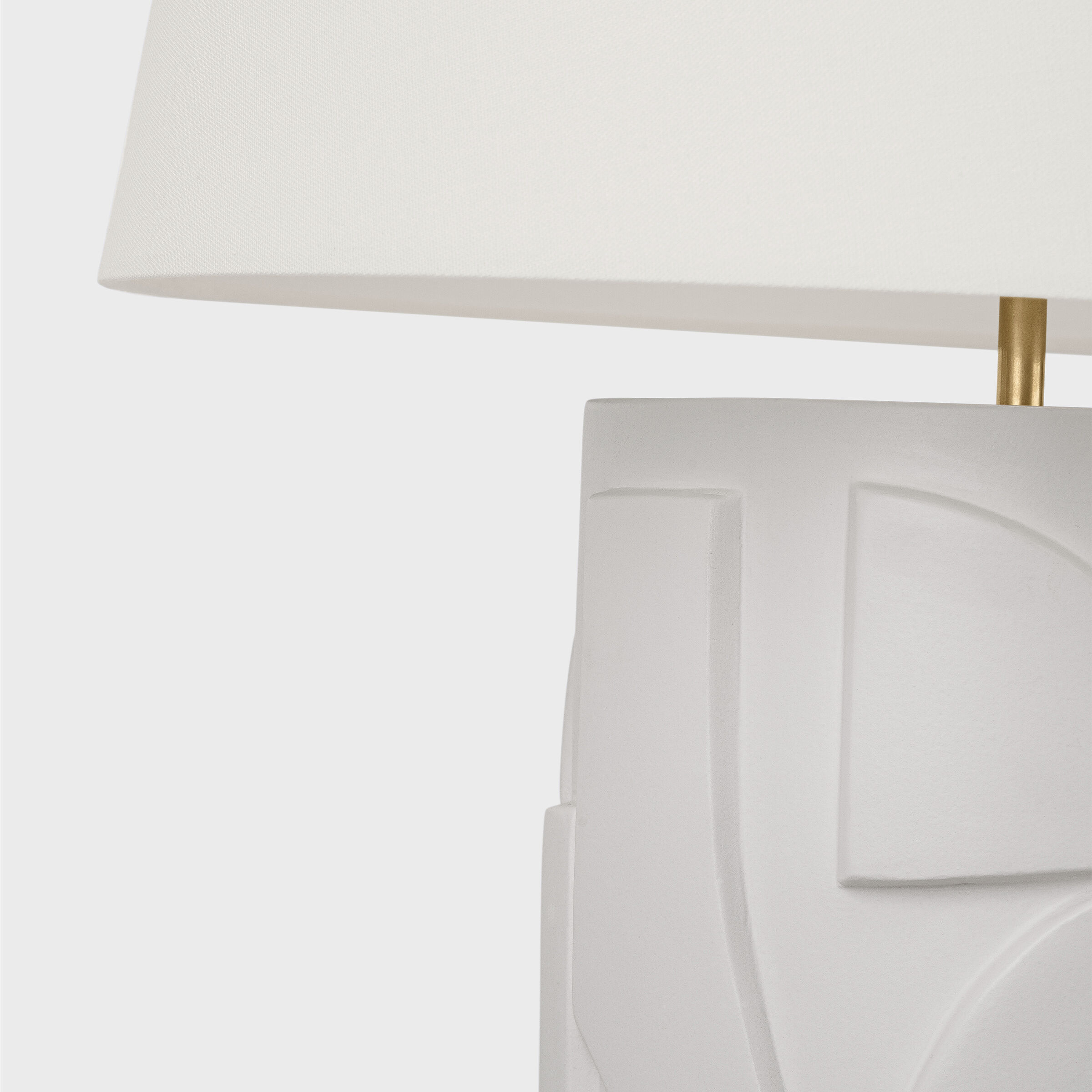 AERIN Klint 28.5 inch 15.00 watt Matte White Table Lamp Portable Light