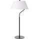 Geraldine 28 inch 60 watt Matte Black Table Lamp Portable Light in White