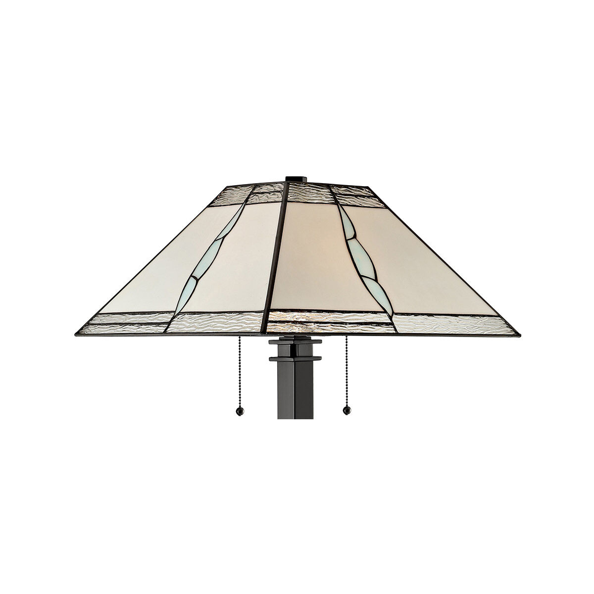 Evelyn 64 inch 60.00 watt Tiffany Bronze Floor Lamp Portable Light