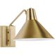 Trimble 1 Light 10 inch Brushed Bronze Wall Bracket Wall Light, Design Series