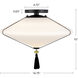 Alora Mood Reeve 1 Light 14.75 inch Brushed Gold Flush Mount Ceiling Light