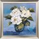 Alluring Blooms Blue and Purple and White and Multi Framed Art, Propac