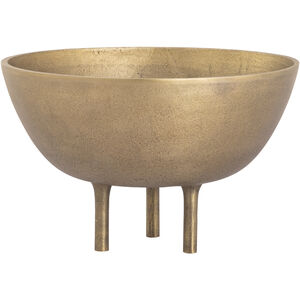 Kiser 11 X 7 inch Decorative Bowl in Brass, Large