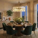 Aurora 8 Light 32 inch Havana Gold Pendant Ceiling Light