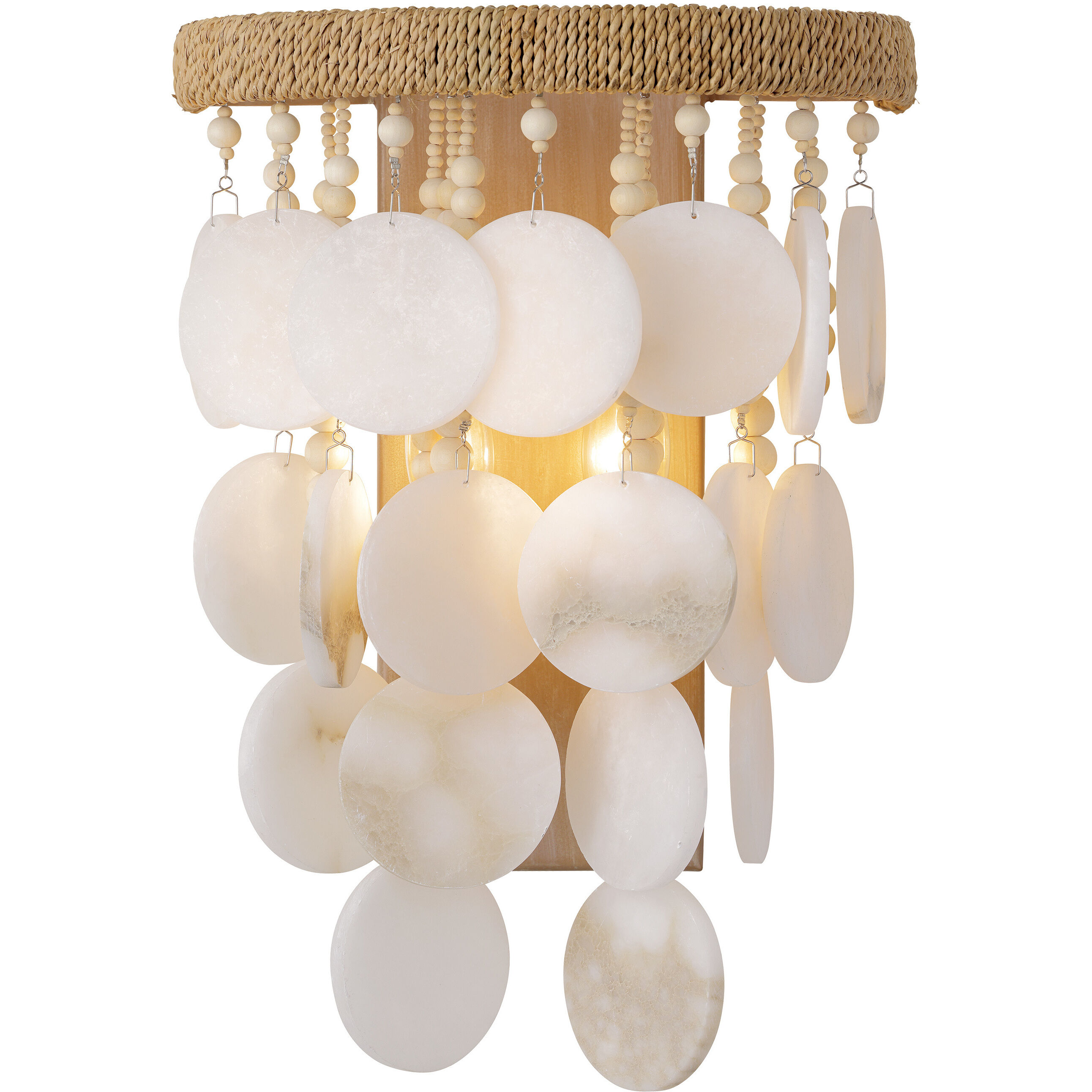 Aurelia's Cove 2 Light 10 inch Autumn White Wall Sconce Wall Light