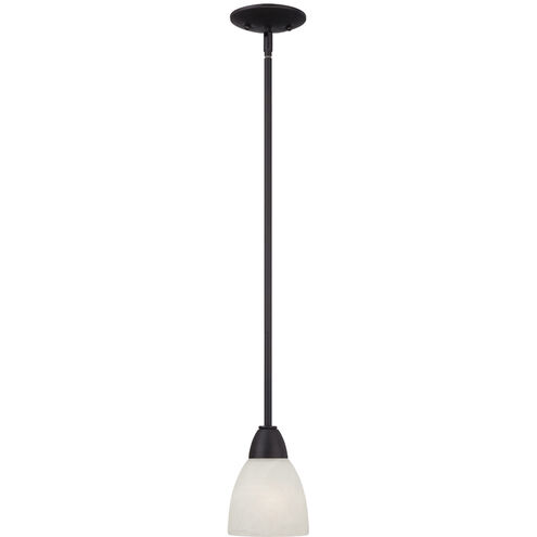 Torino 1 Light 5 inch Oil Rubbed Bronze Mini Pendant Ceiling Light