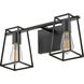 Filmore 16 inch Black Vanity Light Wall Light