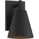 Ryder 1 Light 9 inch Matte Black Outdoor Wall Lantern