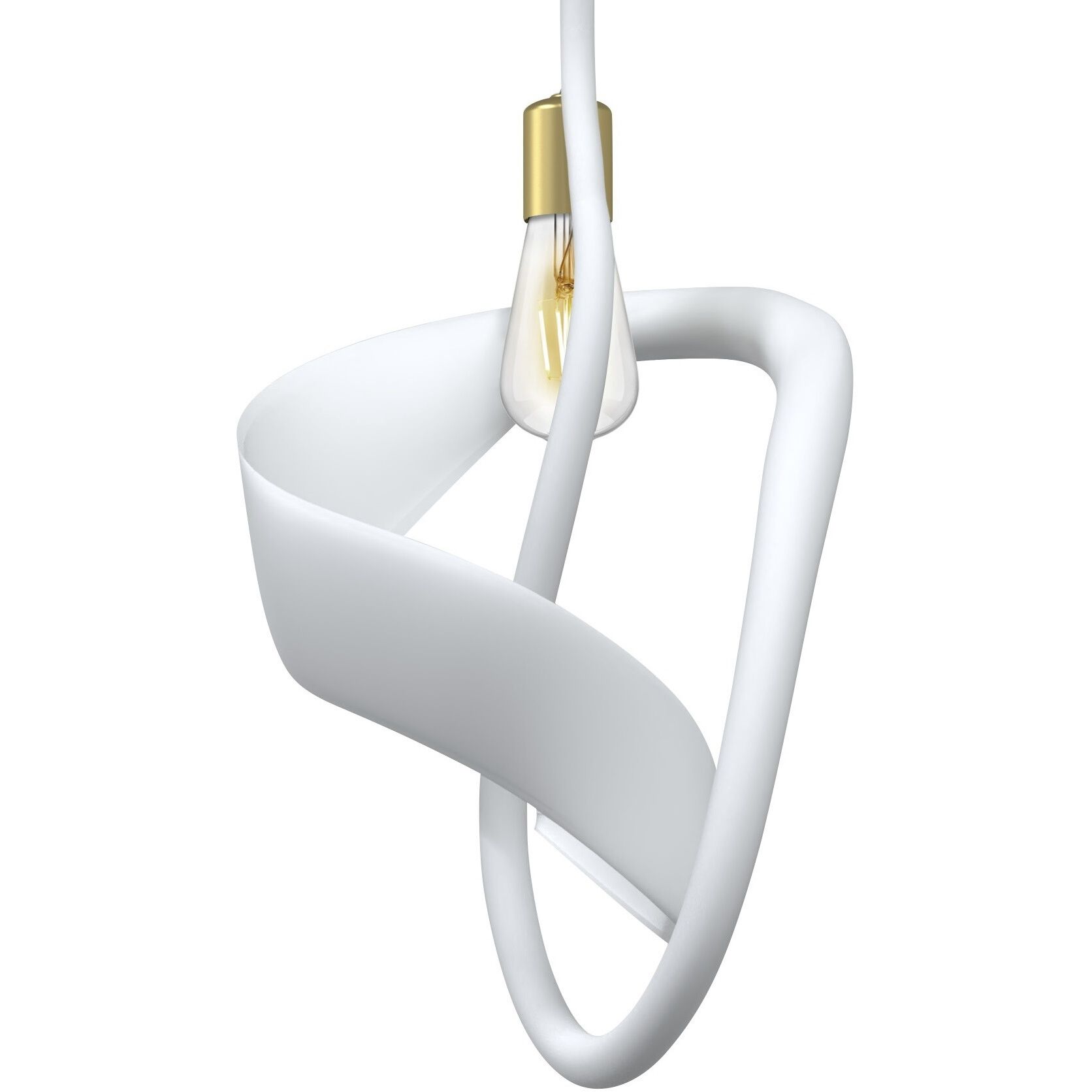 Jaxy 1 Light 11.8 inch White Frosted Pendant Ceiling Light