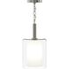 Mack 1 Light 8 inch Brushed Nickel Pendant Ceiling Light